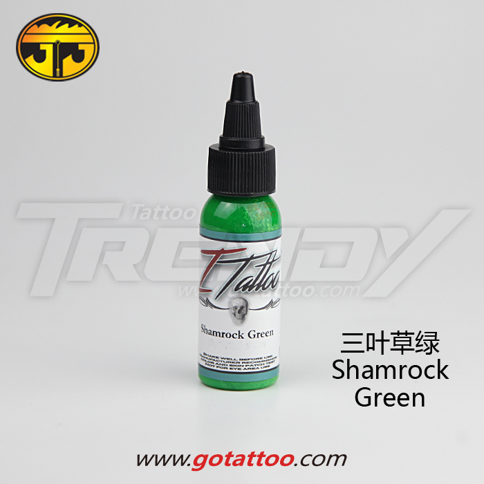 爱酷色料2代1oz 三叶草绿 Shamrock Green